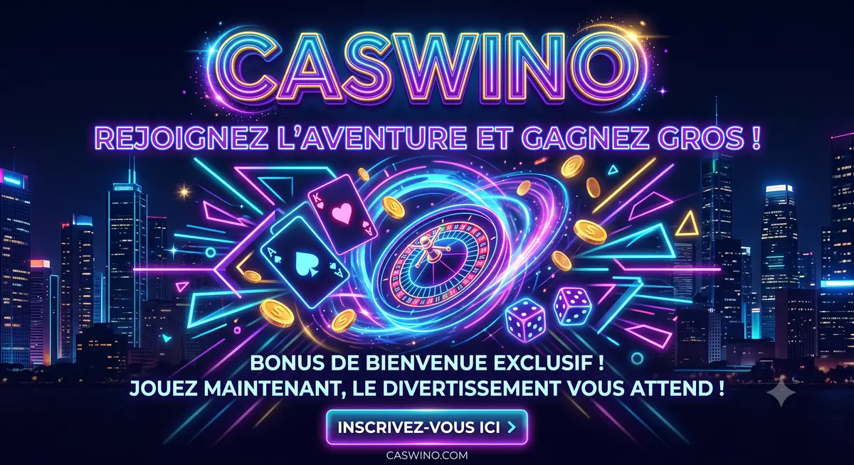 Caswino France 2026 : Bonus Crypto & Jeux | Mon Guide Expert